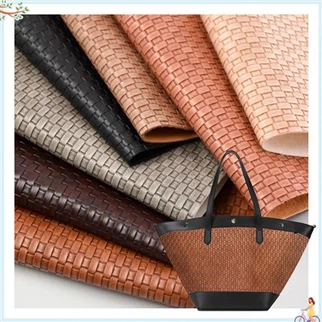 Heildsölu 3D prentað hálf-pu leðurefni tilbúið pu leðurafurðir pokaefni fyrir poka